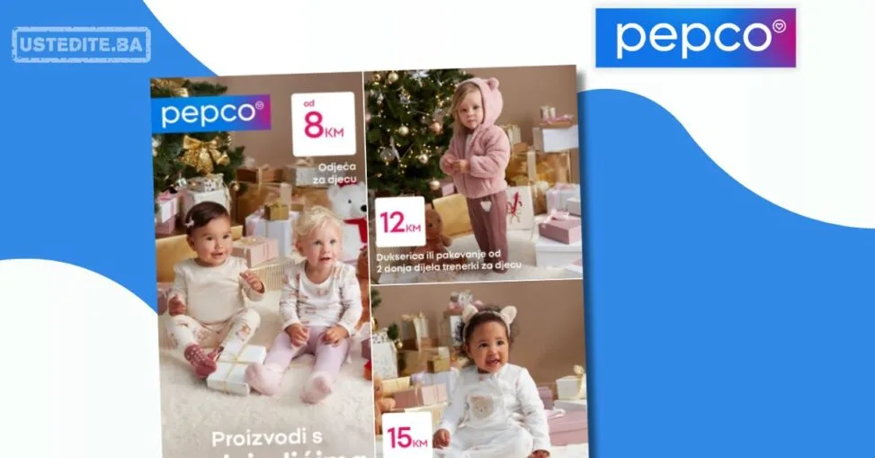 Pepco odjeća za djecu – nova kolekcija s medvjedićima novembar 2025.