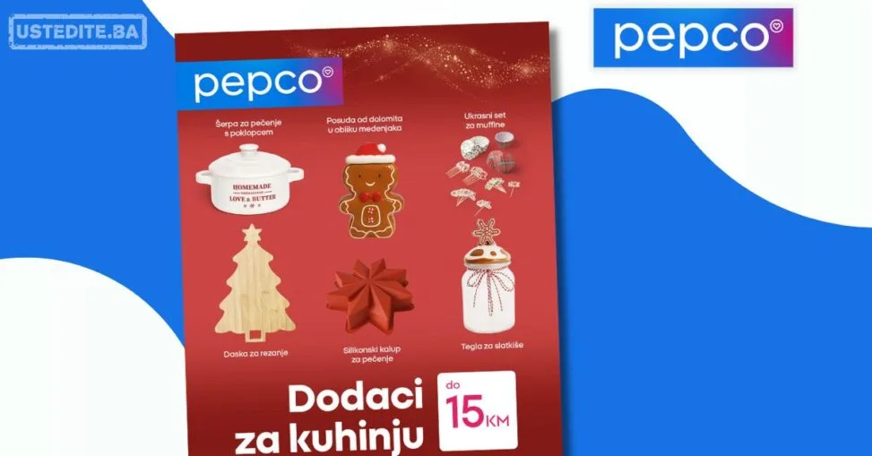 Pepco Dodaci za kuhinju već od 15 KM – novembar 2025.
