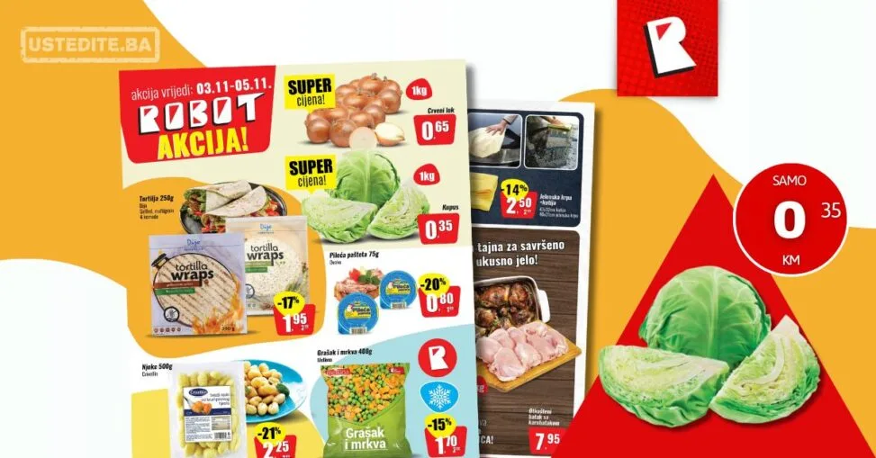 Robot akcija za početak sedmice 3-5.11.2025.