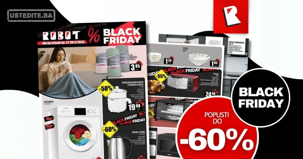 Robot BLACK FRIDAY 27-30.11.2025.