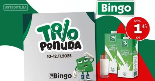 Bingo akcija TRIO PONUDA 10-12.11.2025.
