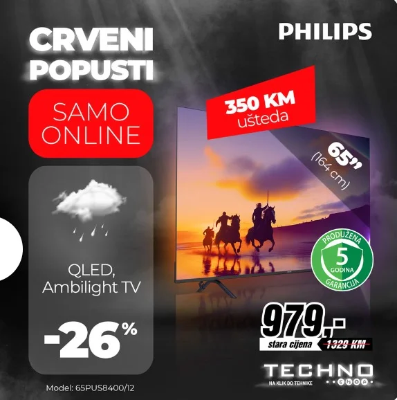 Techno Shop CRVENI POPUSTI do 1400 KM - novembar 2025.