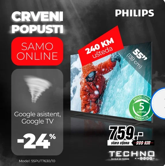 Techno Shop CRVENI POPUSTI do 1400 KM - novembar 2025.
