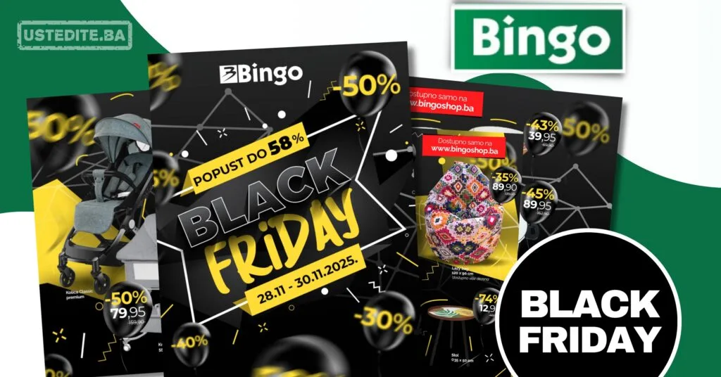 Bingo BLACK FRIDAY DODATAK 28-30.11.2025.