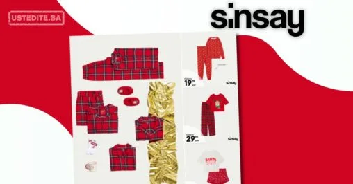 Sinsay ŽENSKE PIDŽAME - novembar 2025.