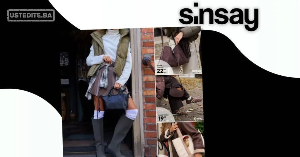 Sinsay ŽENSKE TORBE - novembar 2025.