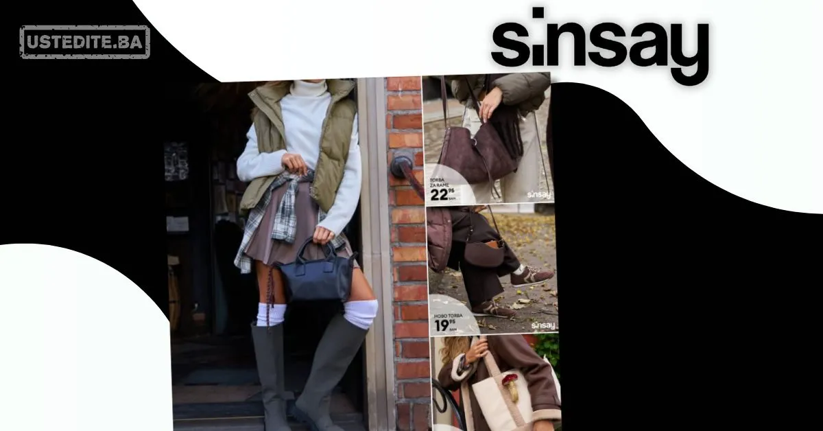 Sinsay ŽENSKE TORBE - novembar 2025.