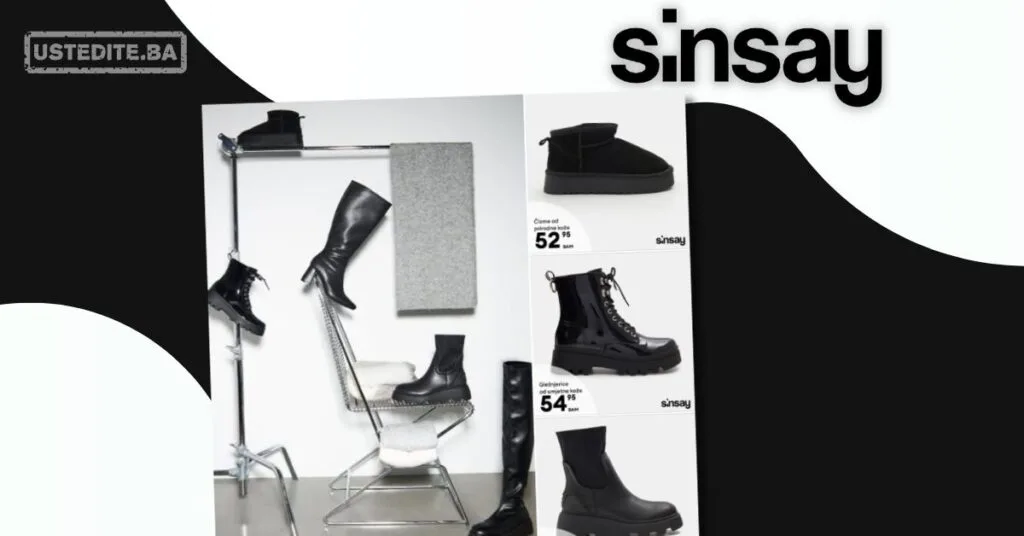 Sinsay ženska obuća – Top ponuda za novembar 2025.