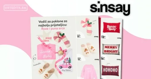 Sinsay praznični pokloni - novembar 2025.