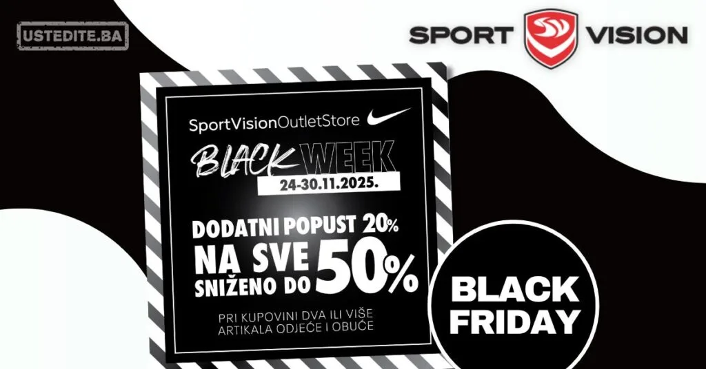 Sport Vision OUTLET BLACK FRIDAY 24-30.11.2025.