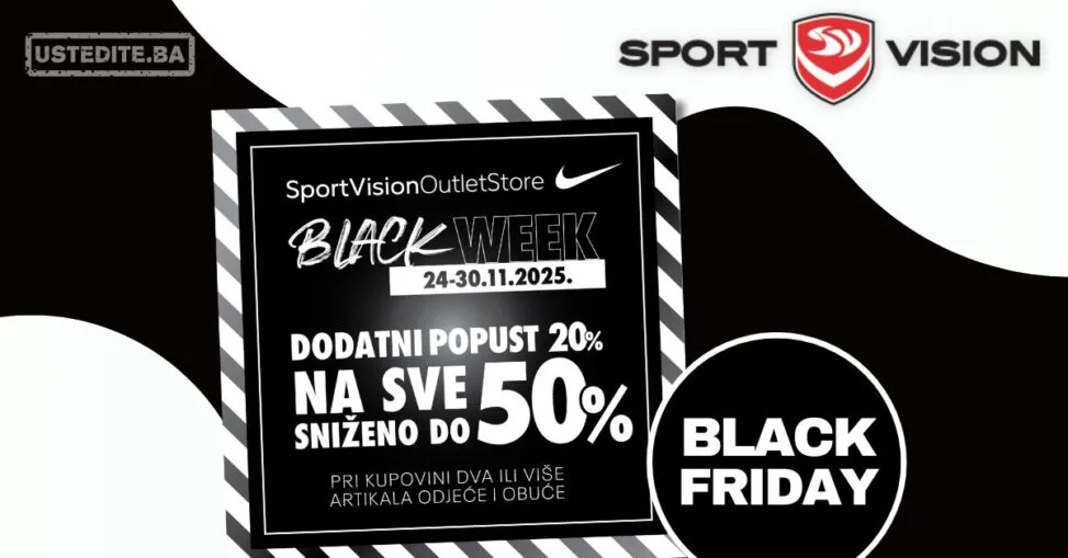 Sport Vision OUTLET BLACK FRIDAY 24-30.11.2025.