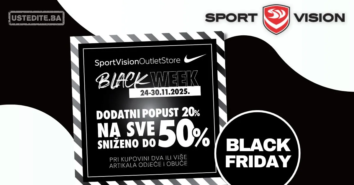 Sport Vision OUTLET BLACK FRIDAY 24-30.11.2025.