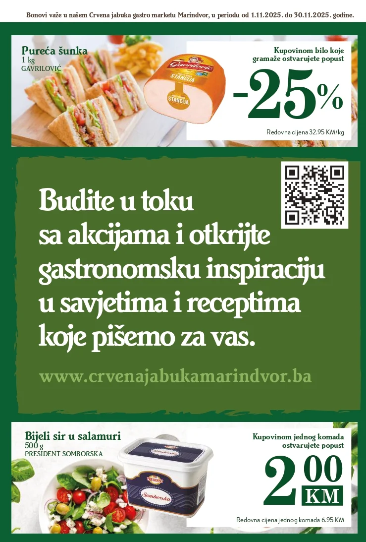 Crvena Jabuka katalog SUPER BONBONJERA 1-30.11.2025.