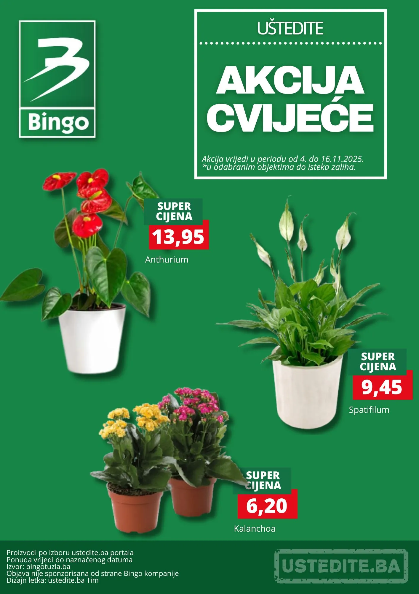 Bingo akcija CVIJEĆE