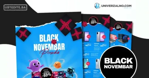Univerzalno BLACK NOVEMBAR do 30.11.2025.