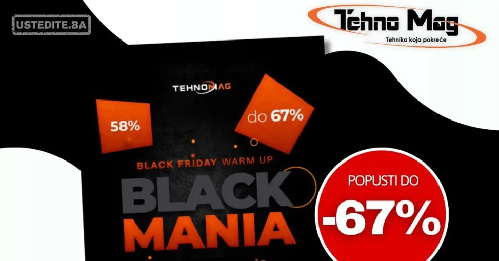 Tehno Mag BLACK FRIDAY do 20.11.2025.