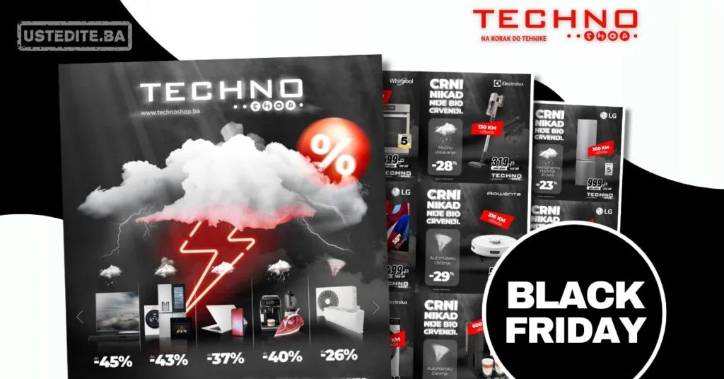 Techno Shop BLACK FRIDAY TEHNIKA do 30.11.2025.