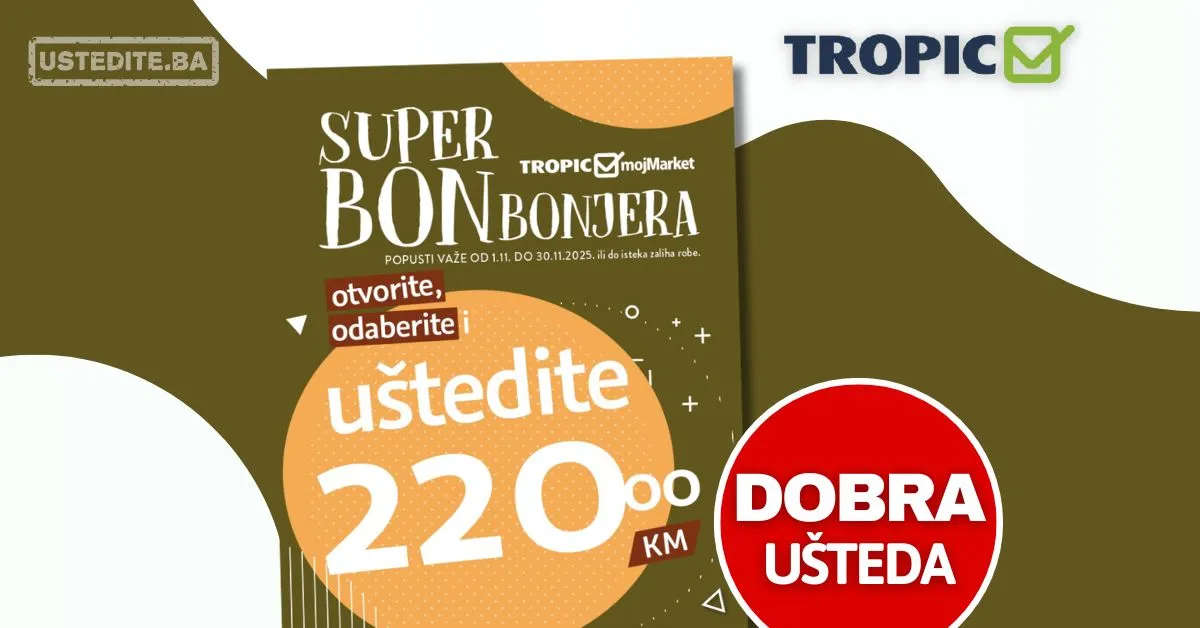 Tropic BONBONJERA 1-30.11.2025.