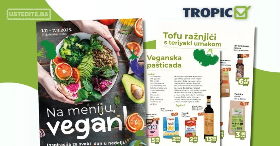 Tropic katalog DANI VEGANSTVA 1-7.11.2025.