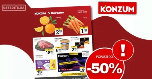 Konzum katalog 25.11-1.12.2025.