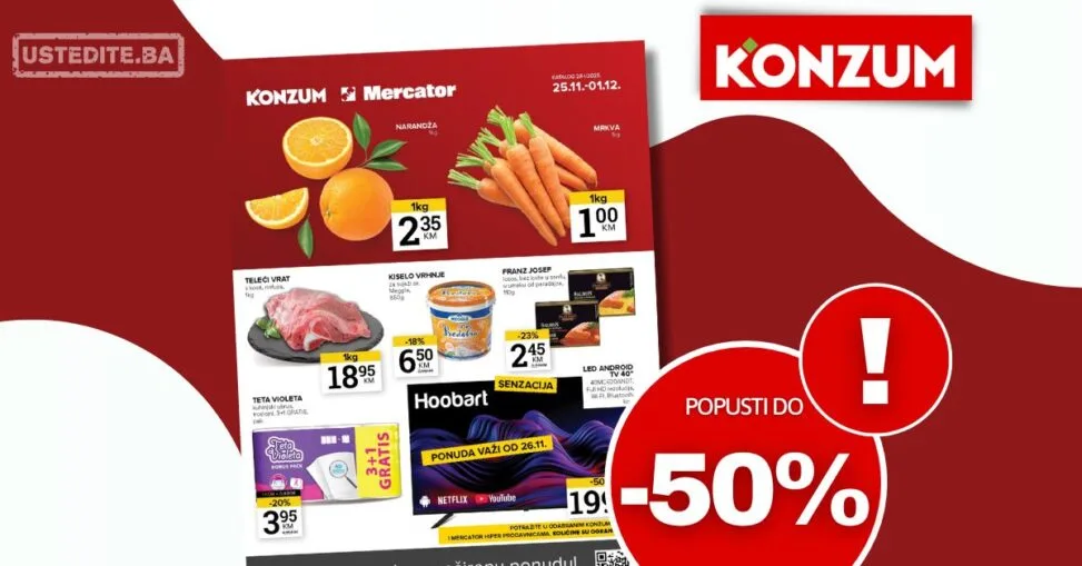 Konzum katalog 25.11-1.12.2025.