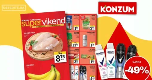 Konzum vikend akcija