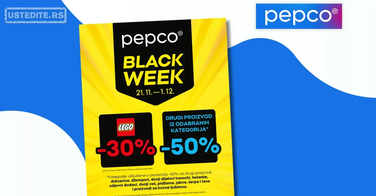Pepco BLACK WEEK 21.11-1.12.2025.