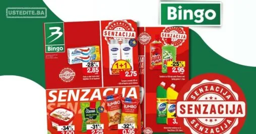 Bingo SENZACIJA - akcija do 30.11.2025.