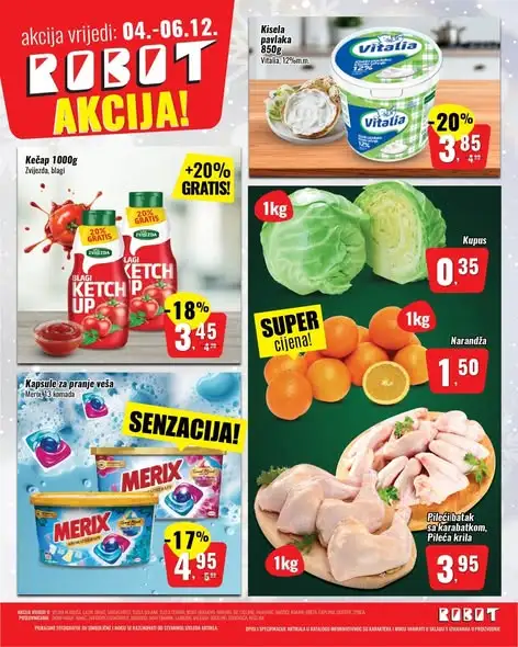 Robot vikend akcija 4-6.12.2025.