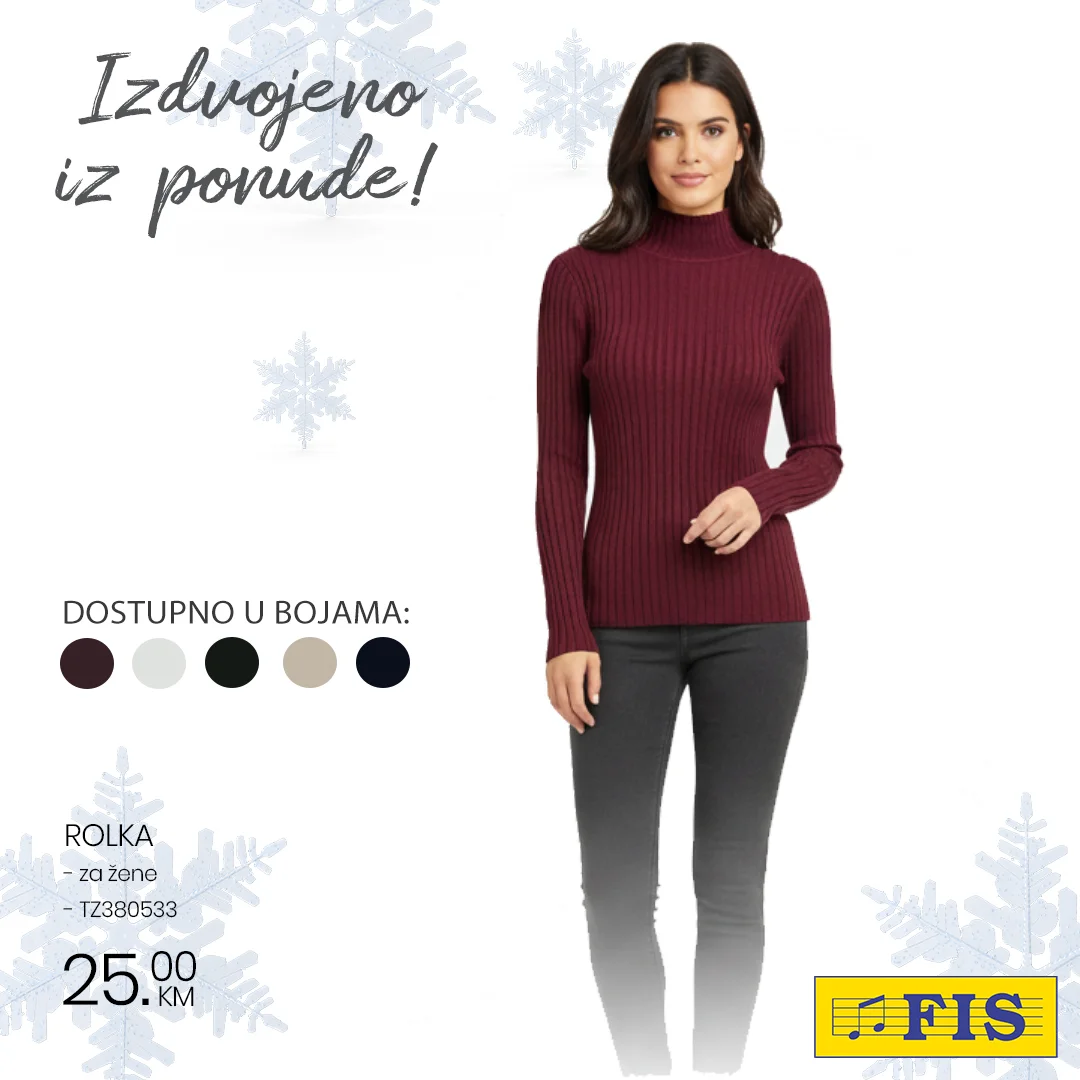 Fis zimska odjeća - decembar 2025.