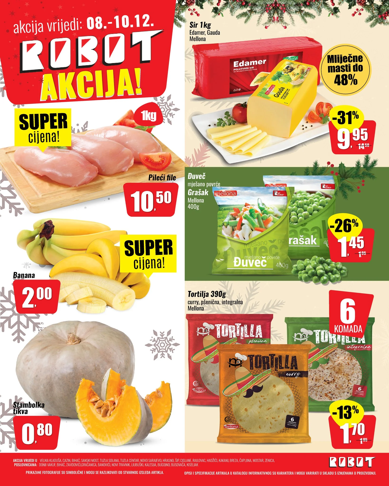 Robot akcija za početak sedmice 8-10.12.2025.