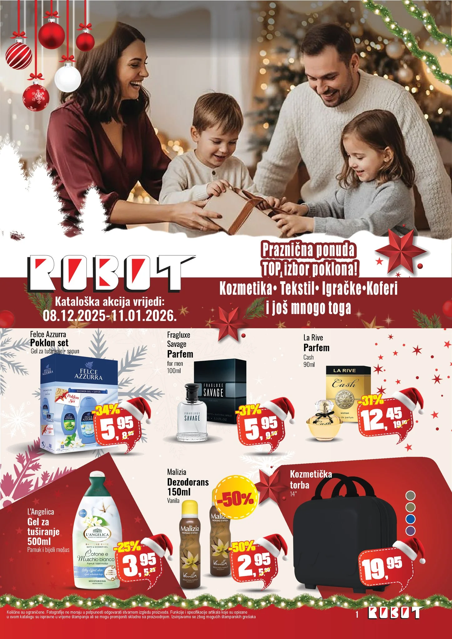 Robot katalog PRAZNIČNA PONUDA 8.12.2025–11.1.2026.