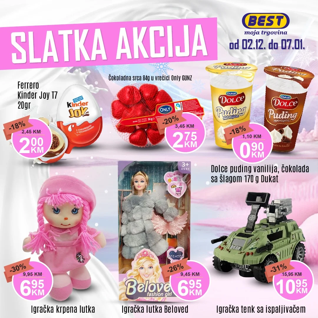 Best katalog SLATKA AKCIJA 2.12.2025-7.1.2026.