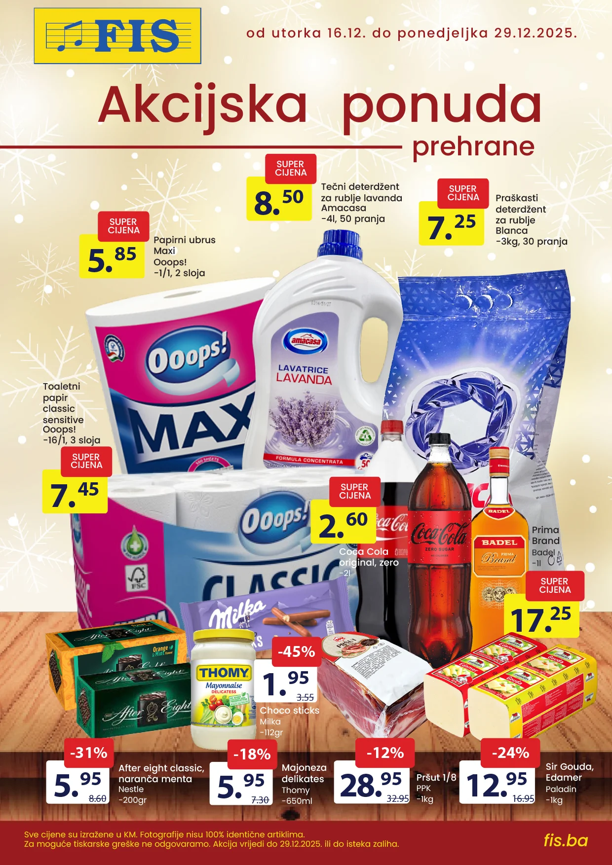 Fis katalog PREHRANA & NEPREHRANA 16-29.12.2025.