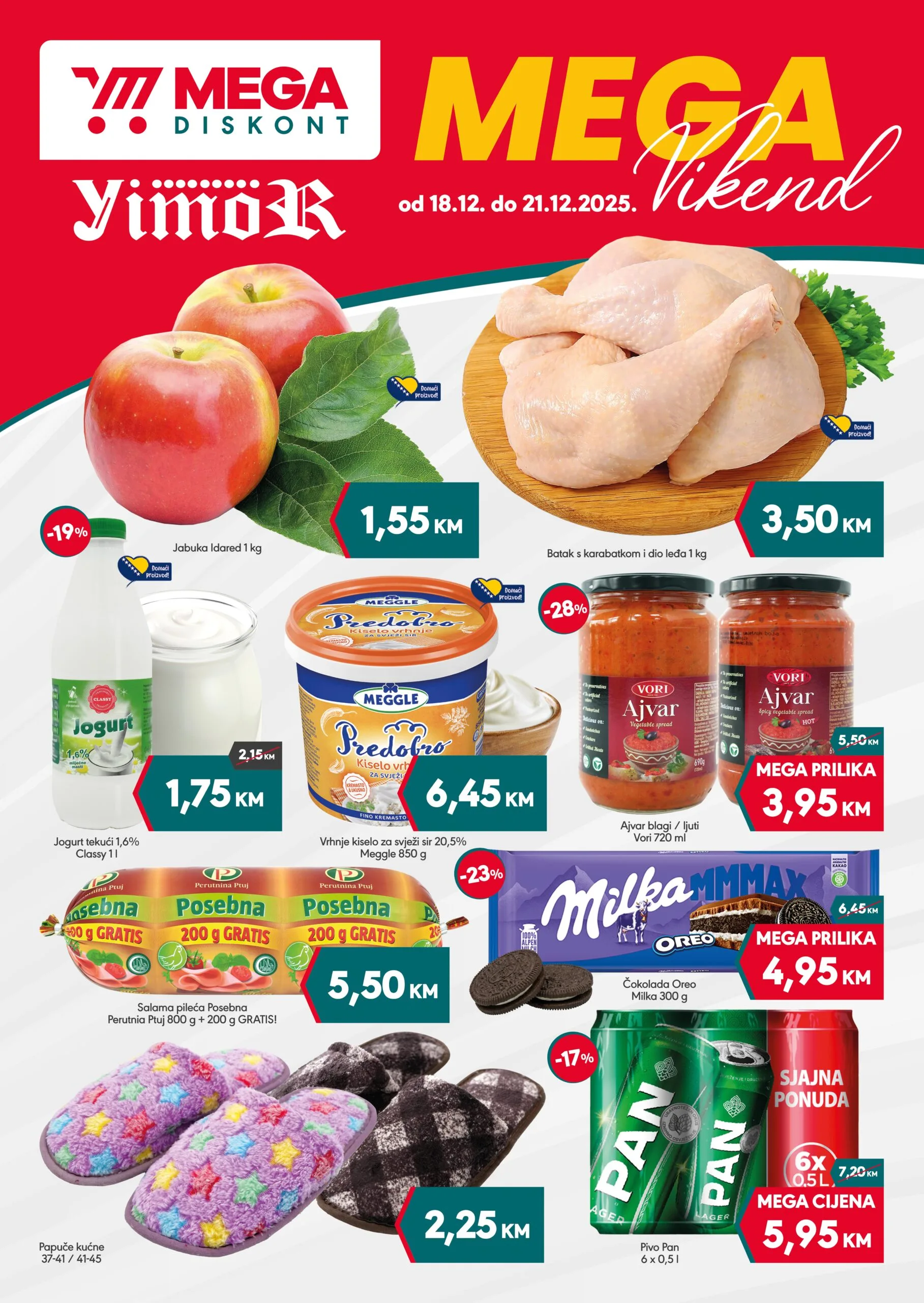 Mega Diskont vikend akcija 18-21.12.2025.