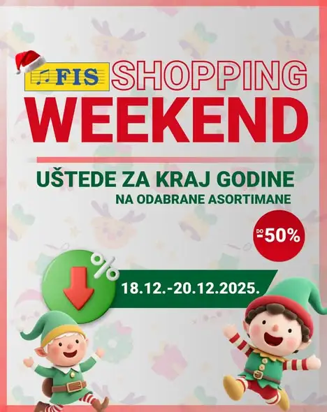 Fis katalog SHOPPING WEEKEND 18-20.12.2025.