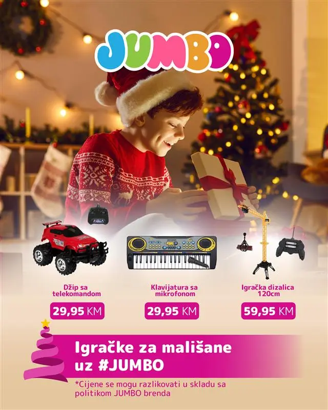 Jumbo NOVOGODIŠNJA AKCIJA IGRAČAKA - decembar 2025.