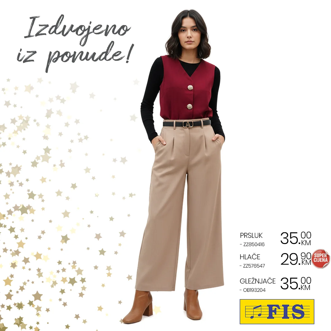 Fis ODJEĆA I OBUĆA decembar 2025. 