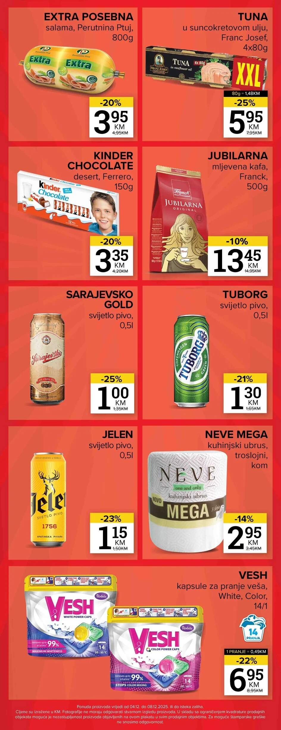 Konzum vikend akcija 4-8.12.2025.