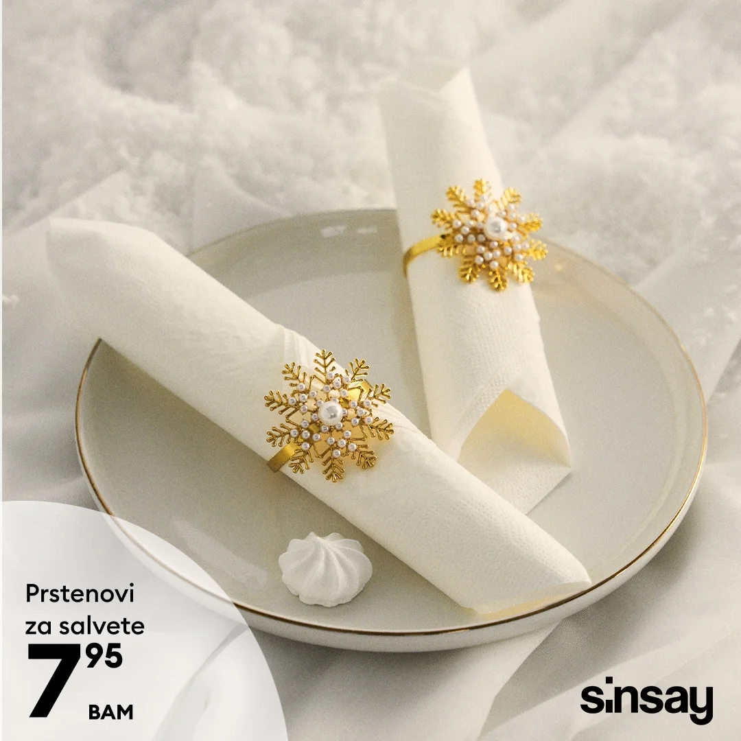 Sinsay praznične dekoracije za dom – decembar 2025