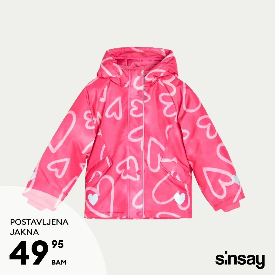 Sinsay dječija zimska odjeća – decembar 2025.
