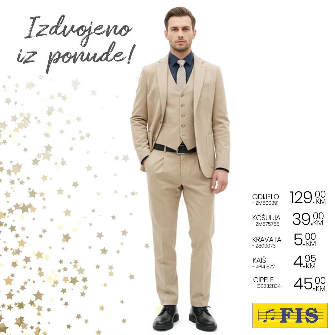 Fis ODJEĆA I OBUĆA decembar 2025. 