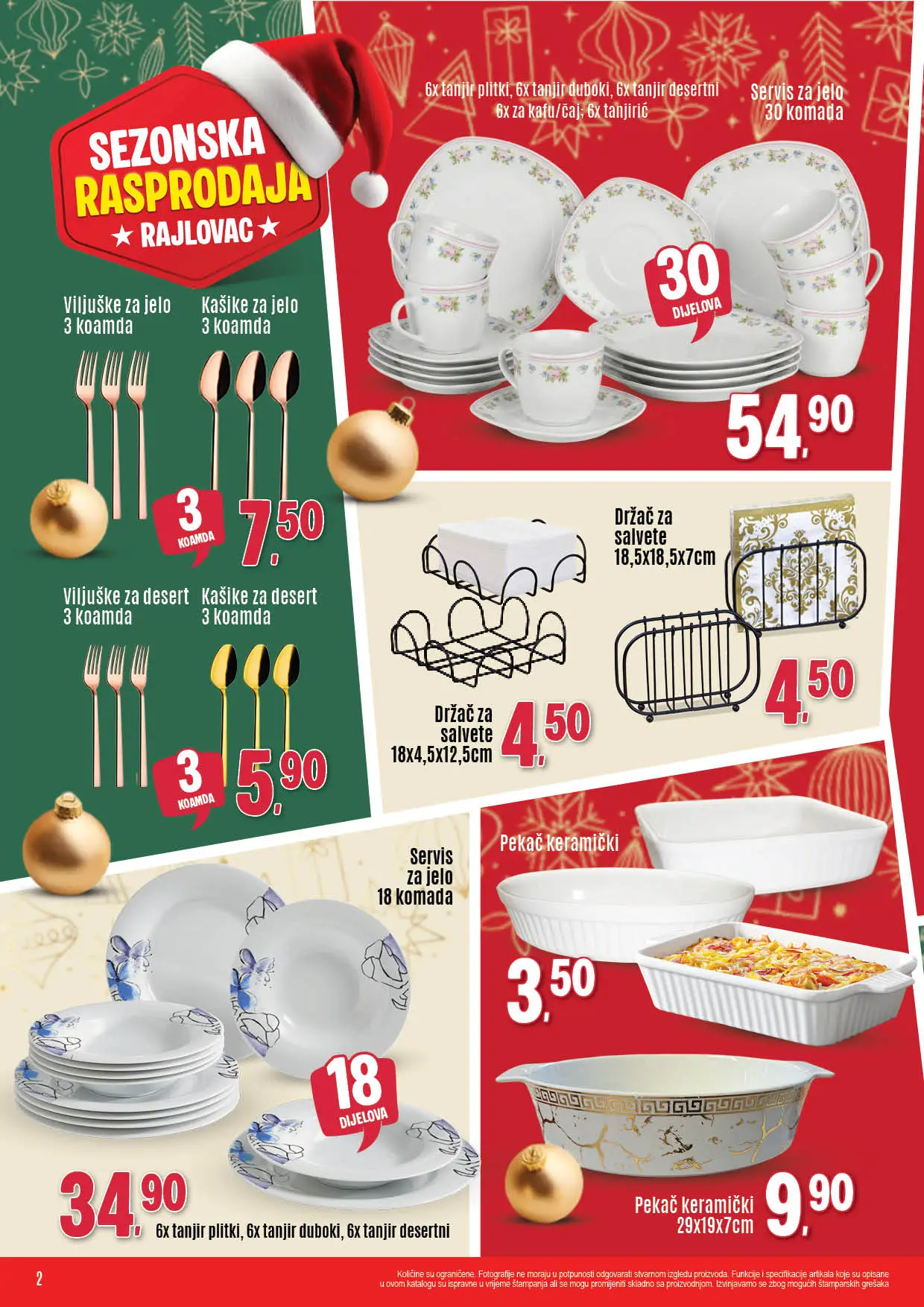 Robot SEZONSKA RASPRODAJA RAJLOVAC 24.12.2025-30.1.2026. 