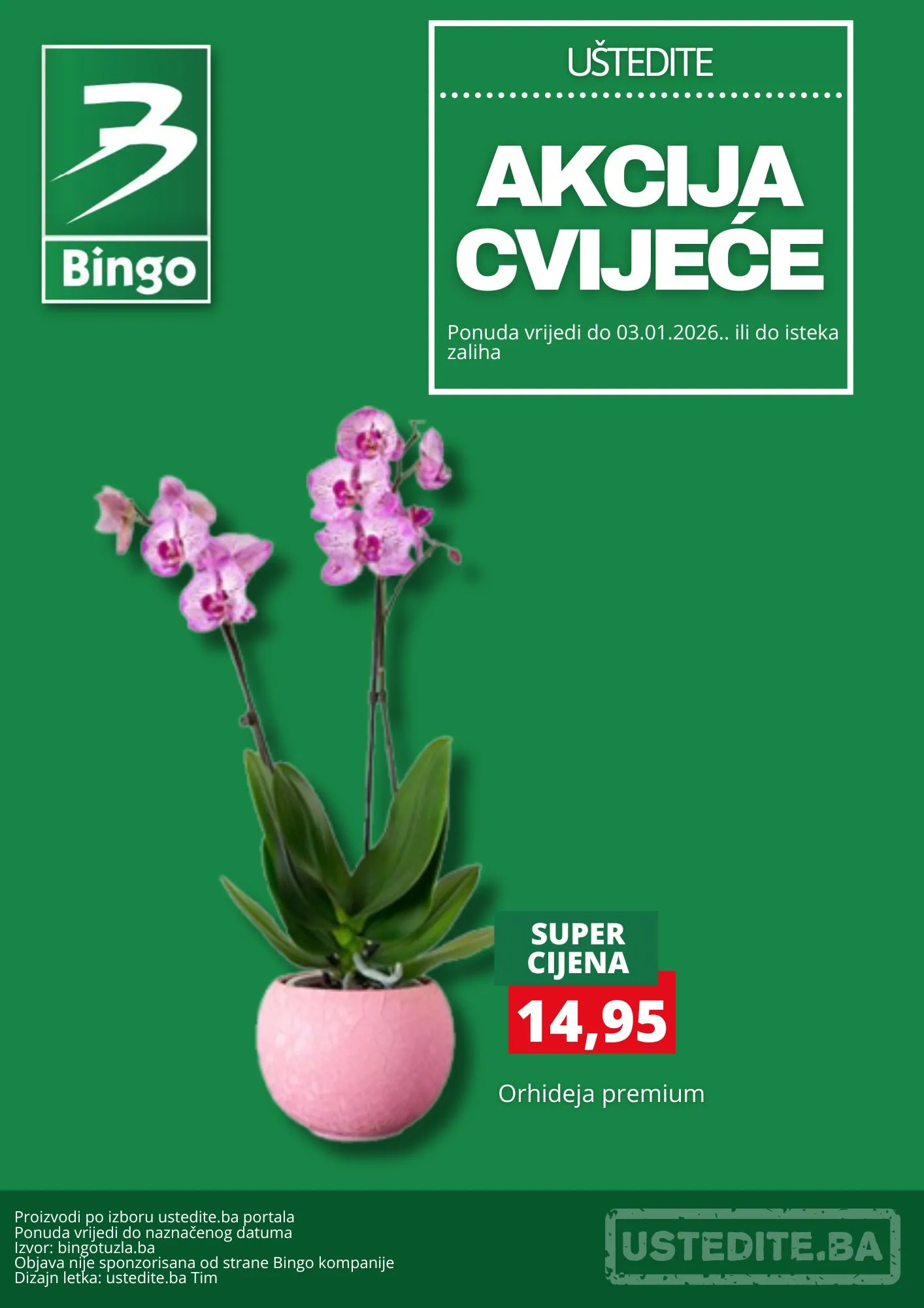 Bingo akcija CVIJEĆE