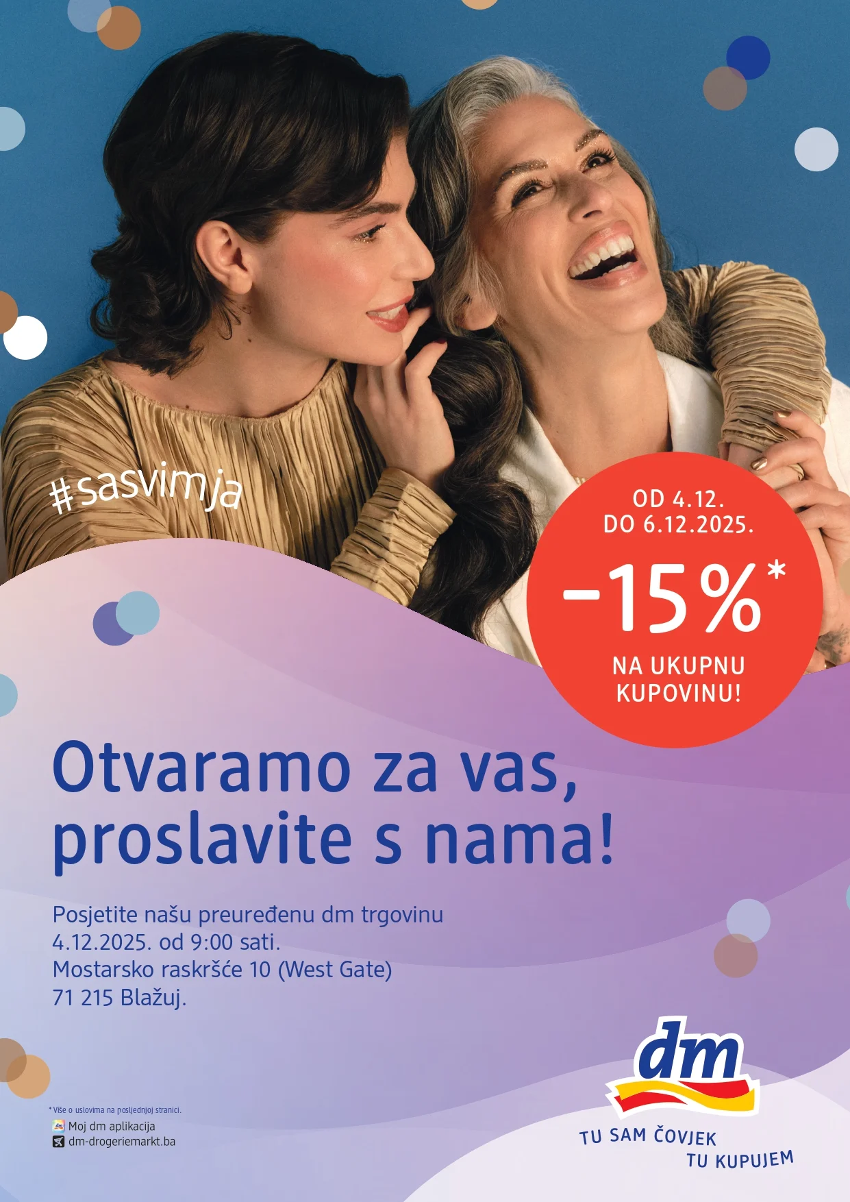 dm West Gate SVE IZ KATALOGA 1+1 GRATIS 4-6.12.2025.