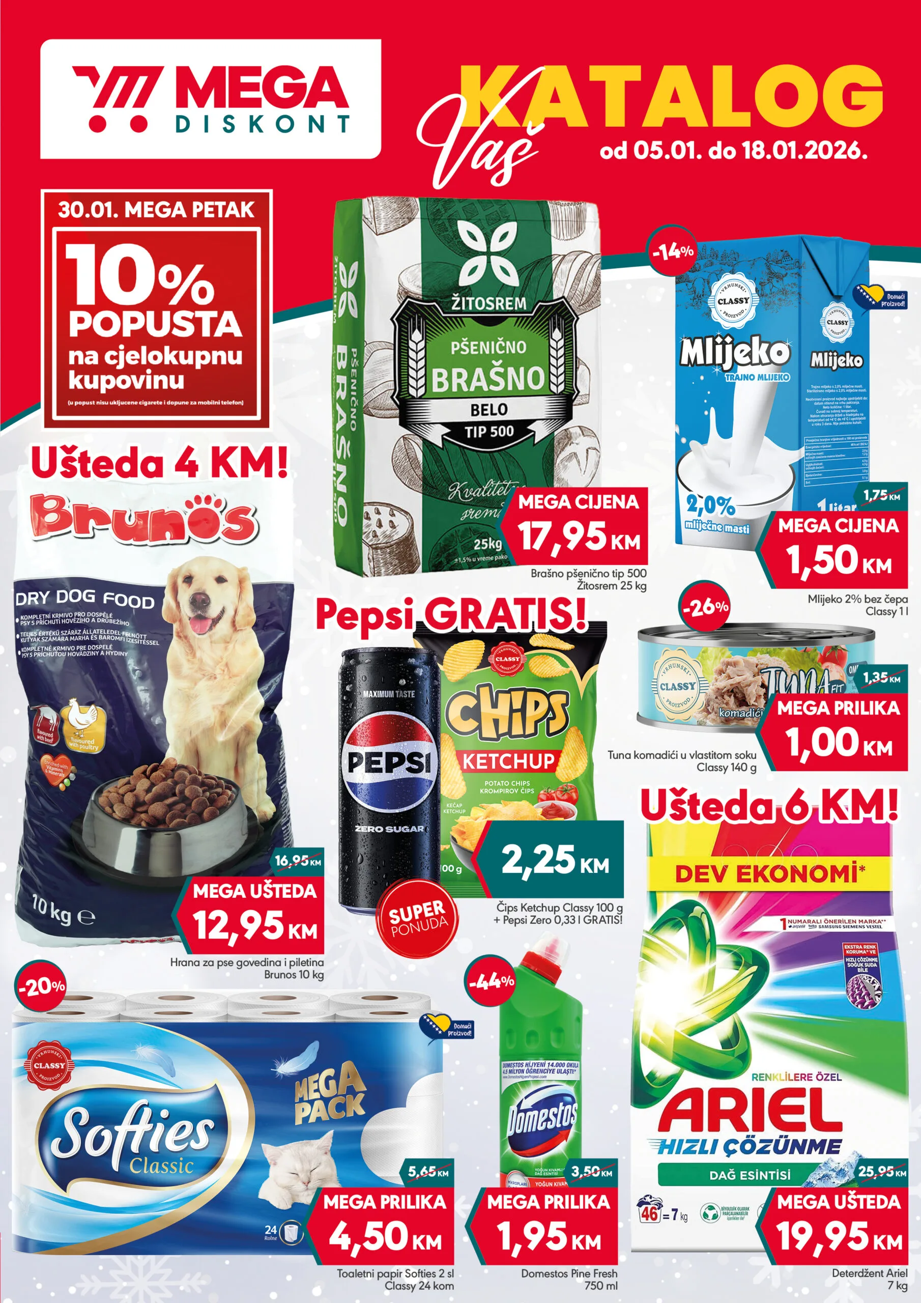 Mega Diskont katalog 5-18.1.2026.