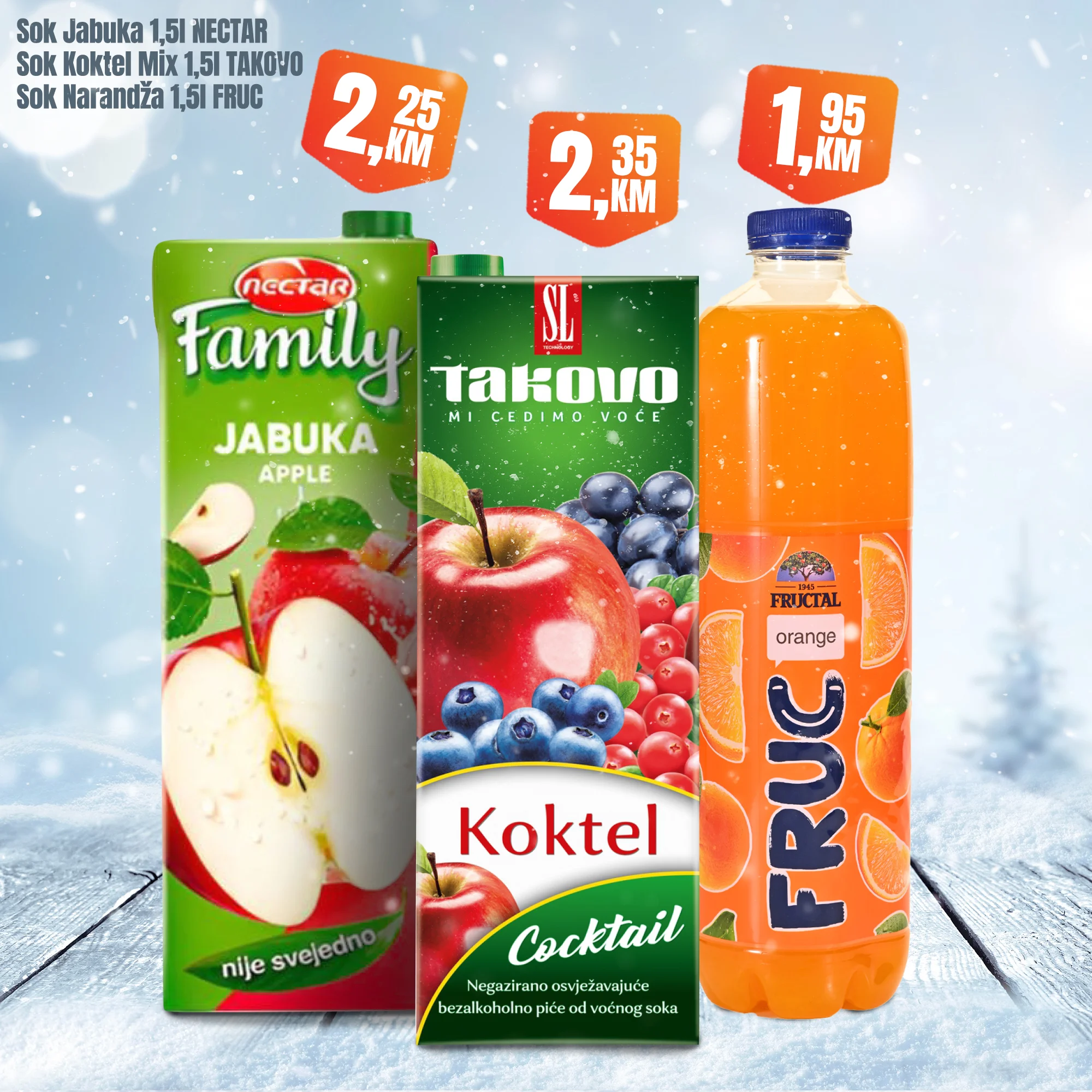 Fortuna NOVOGODIŠNJA AKCIJA 27-31.12.2025.