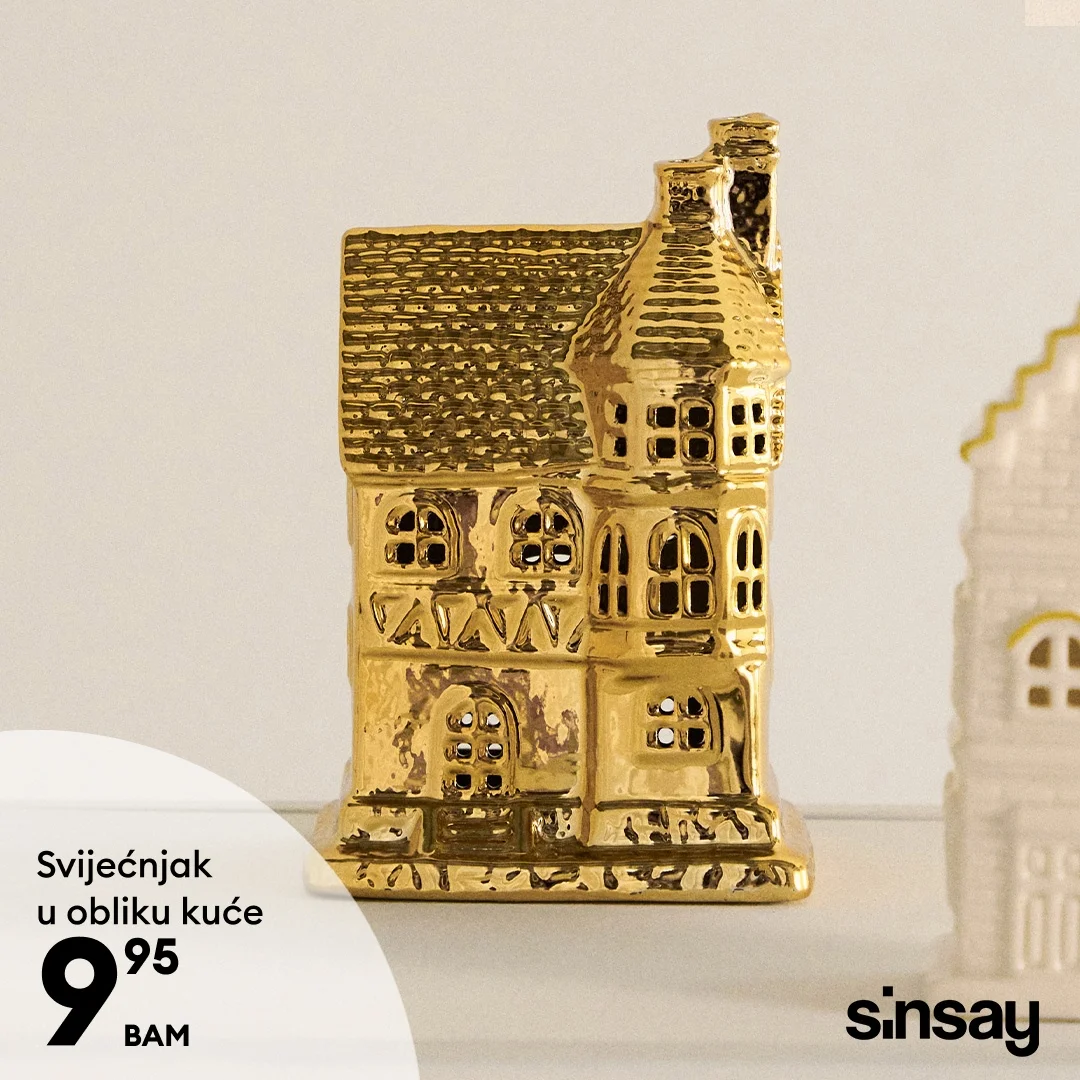 Sinsay praznične dekoracije za dom – decembar 2025