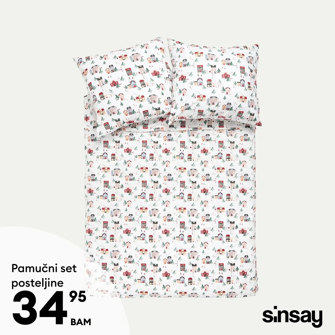 Sinsay dekor za dom – praznični stil decembar 2025.