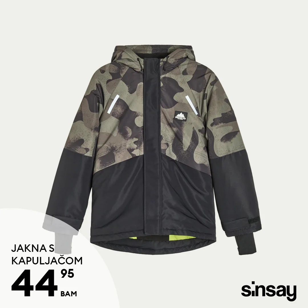 Sinsay dječija zimska odjeća – decembar 2025.